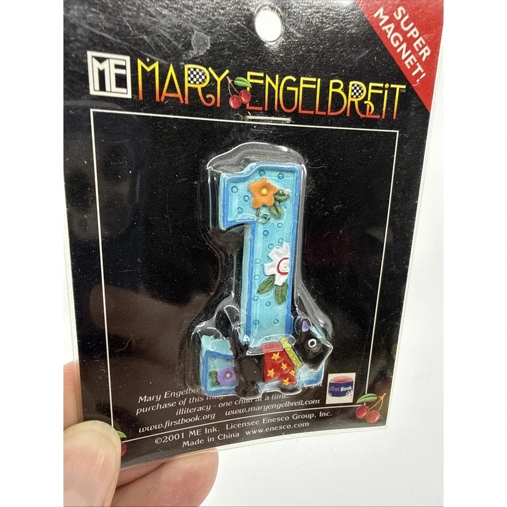Mary Engelbreit Super‎ Magnet #1 One Blue Scottie Dog 2001 2